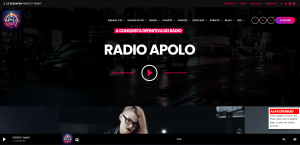 radioapolo.com.brDesenvolvimento, Hospedagem e Manutenção